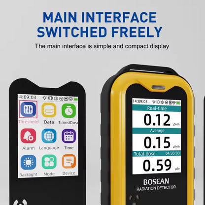 FS5000 Geiger counter Nuclear Radiation Detector X-ray Beta Gamma Radioactivity detector for Nuclear wastewater for PC software